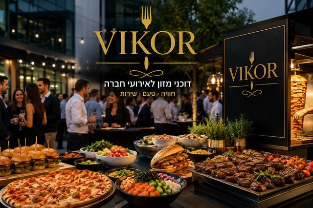 דוכני מזון לכנס עסקי מעניקים הרבה יותר מארוחה. הם יוצרים סביבת נטוורקינג נעימה, משפרים את חוויית המשתתפים ומשדרגים את רמת האירוע כולו.