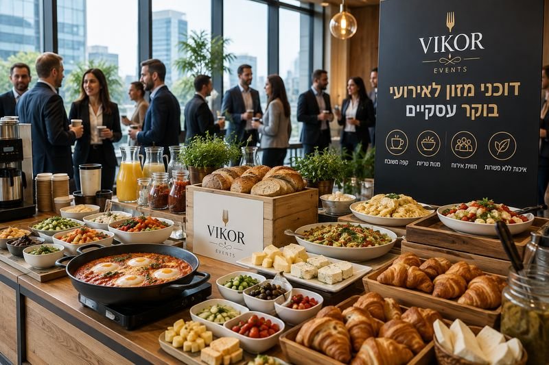 אירוע עסקי שמתחיל בבוקר דורש חשיבה שונה מאירוע ערב. המשתתפים מגיעים בתחילת היום, רוצים להרגיש בנוח ומצפים לאוכל טרי, נעים ולא כבד מדי. לכן דוכני מזון לאירועי בוקר עסקיים יכולים להפוך את אזור האירוח לחלק משמעותי מהחוויה. במקום להעמיד שולחן עם מספר מגשים, אפשר ליצור מתחם אוכל חי. האורחים מסתובבים בין העמדות, בוחרים את המנות שמתאימות להם ומתחילים את היום באווירה נעימה.