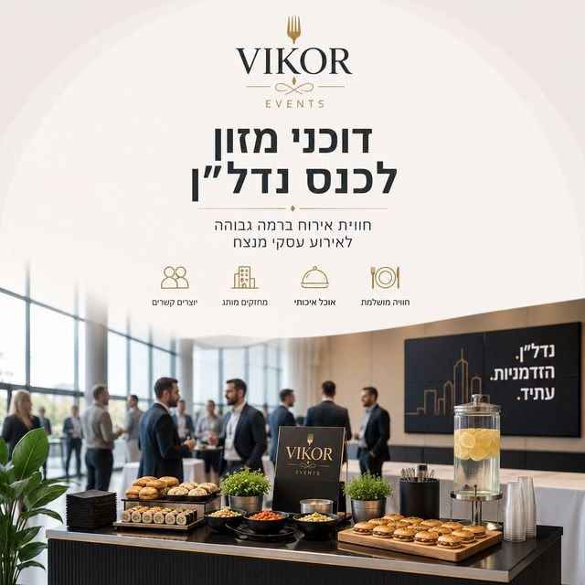 דוכני מזון לכנס נדל״ן משלבים אוכל איכותי, שירות מקצועי וחוויית אירוח שמתאימה בדיוק לקהל עסקי. כאשר בוחרים את הדוכנים הנכונים ומתכננים את מתחם האוכל בצורה חכמה, הכנס כולו הופך למרשים יותר, נעים יותר ומוצלח יותר עבור כל המשתתפים.